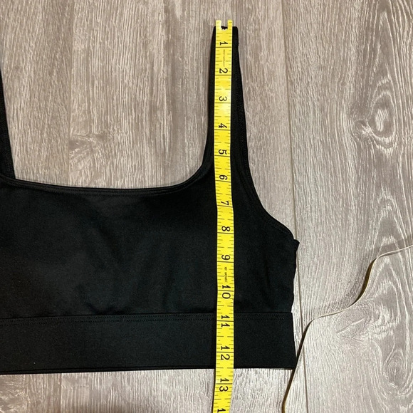 PINK Victoria’s Secret Ultimate lightly lined black sports bra S - Picture 3 of 10